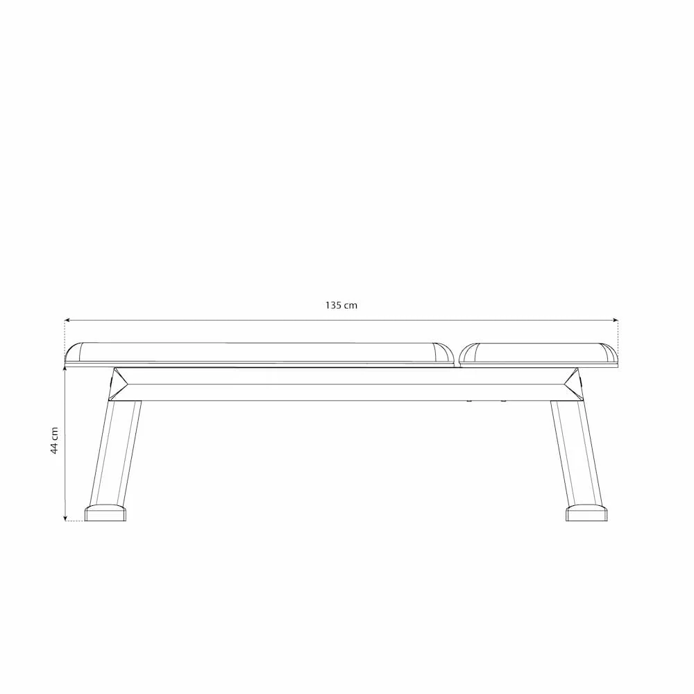 WeightBench Merisier Cuir Noir - Image 6